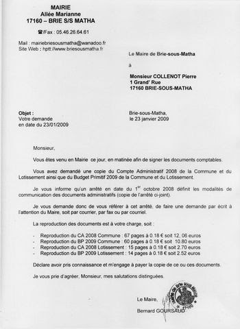 Exemple De Lettre Administrative En Forme Personnelle  Le Meilleur Exemple