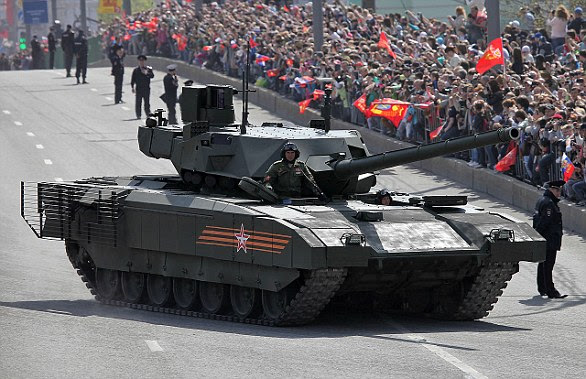 One of the tanks considered to represent a significant development in technology, however, is the Russian T-14 Armata (pictured)