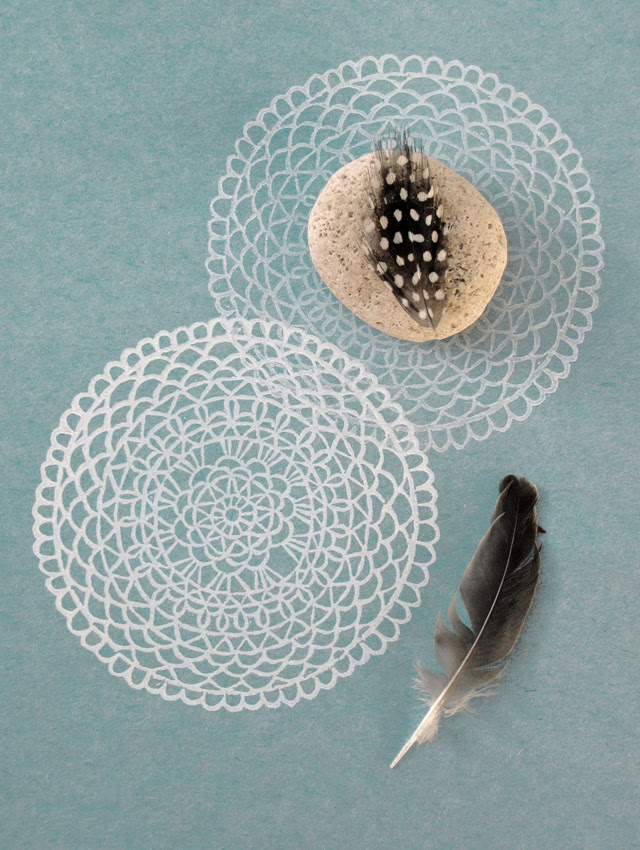Stamped Doily