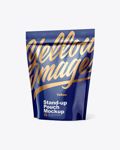 Download Free Free Paper Pouch Packaging Mockup PSD Mockup Template