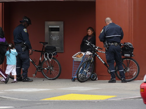 They May Ride Bikes, But They Are Still Cops