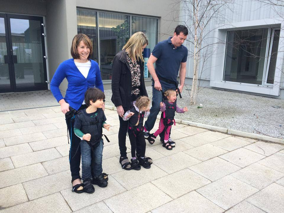 The Firefly Upsee: a harness that lets parents teach children with motor disabilities to walk