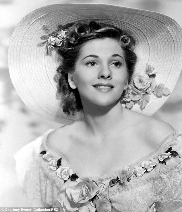 Feud: Joan Fontaine (pictured in Rebecca in 1940) stopped speaking to her sister in 1975 after their mother died of cancer