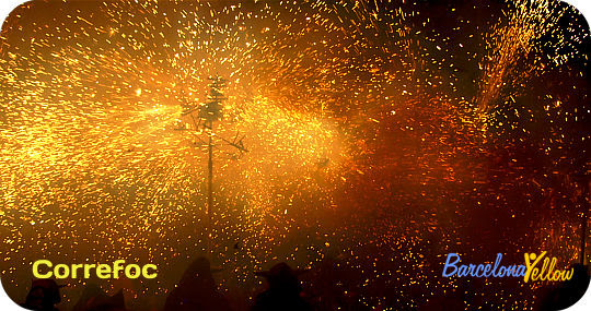 La Merce Festival Barcelona Correfoc firerun La Merce Festival Barcelona Correfoc firerun