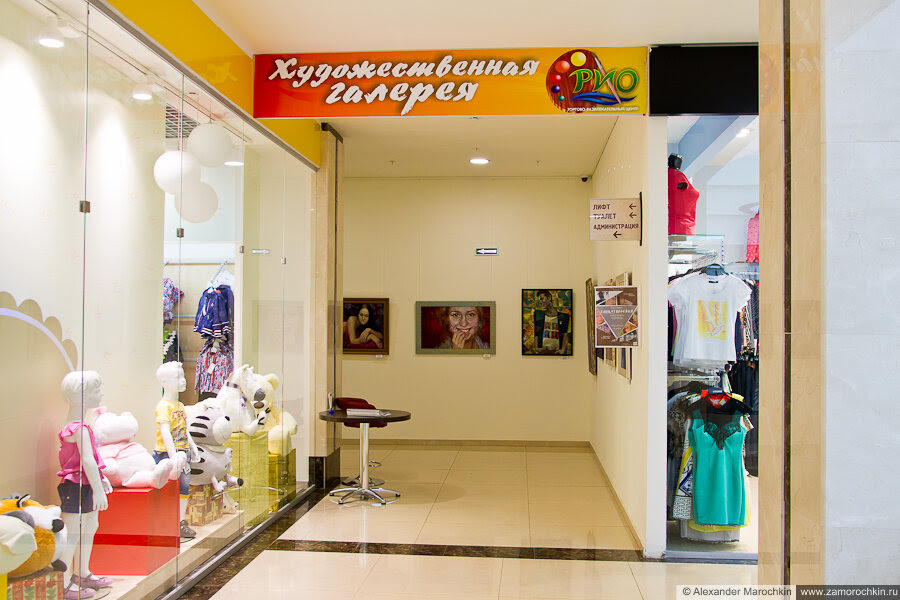 Художественная галерея в ТРЦ РИО Саранск