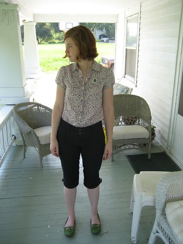 first pair of home-made jeans