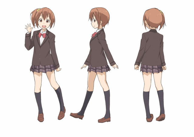 640px x 452px - Anime Girl School Uniform Side View