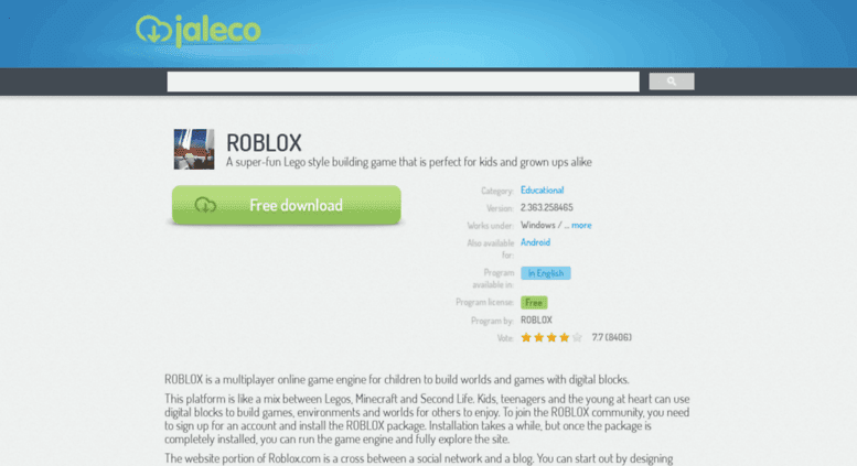 Roblox Download Windows 10 Pro