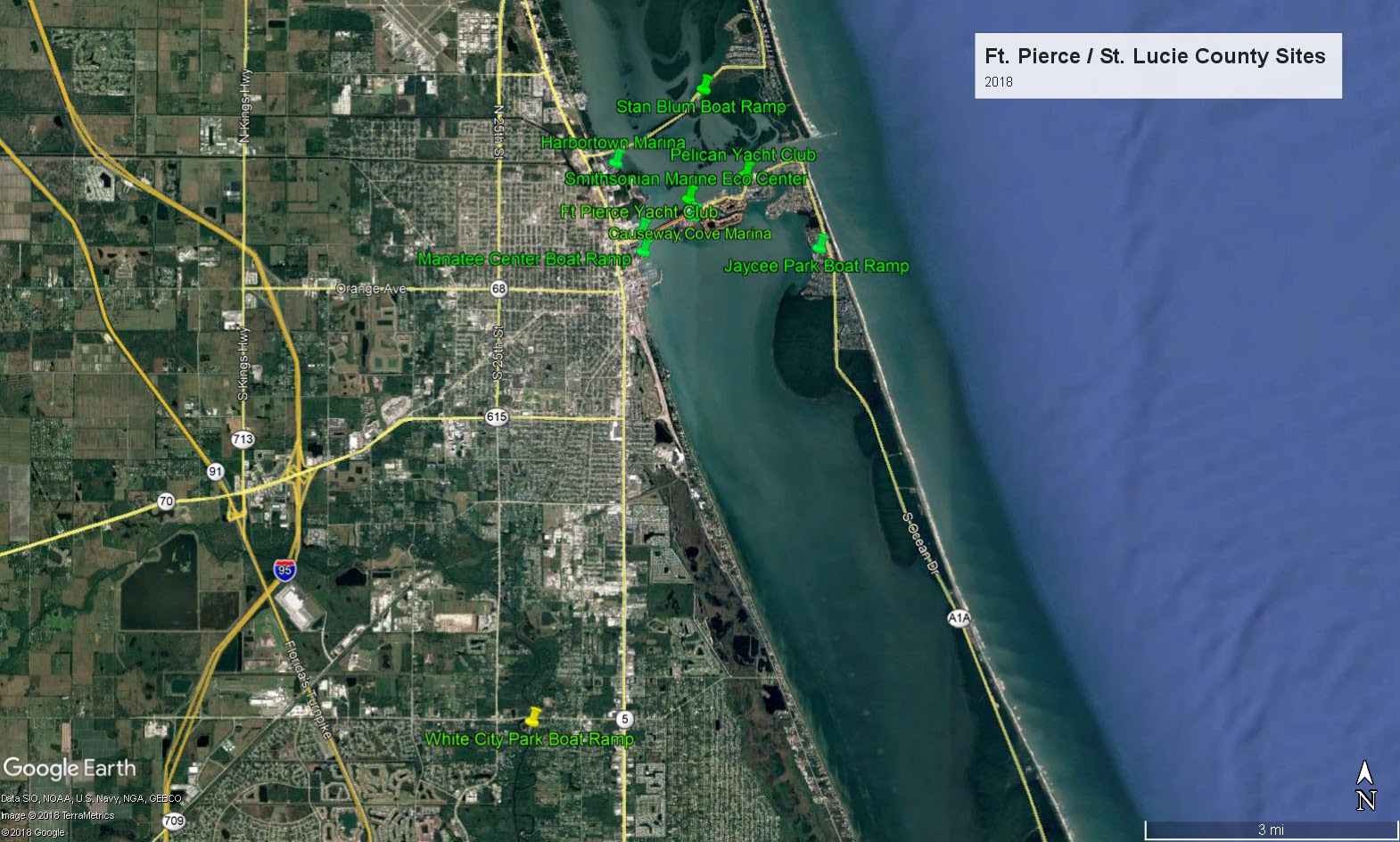 Map Of Fort Pierce Florida Maping Resources