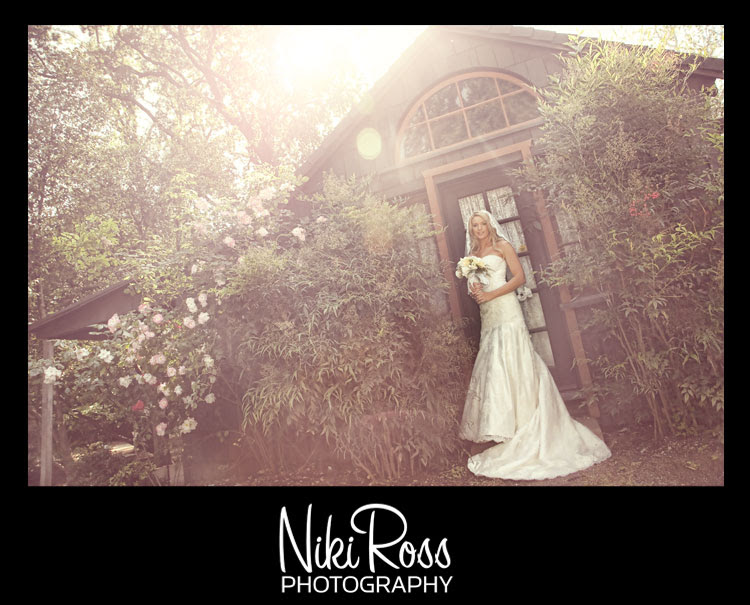Bride-lensflare-flowers