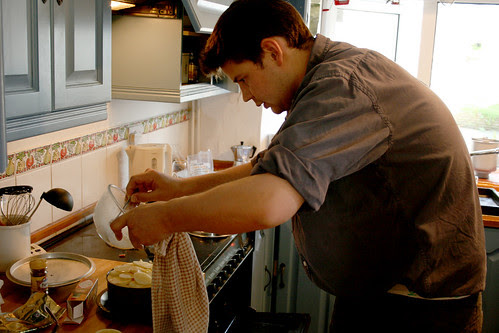 Henry cooking