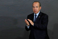 Felipe Calderón, titular del Ejecutivo. Foto: Germán Canseco