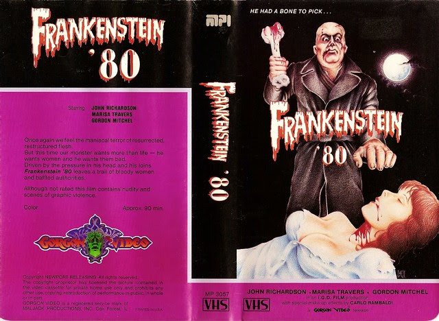 Frankenstein 80 (VHS Box Art)
