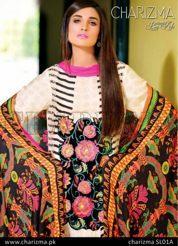 Beautiful-Girls-Wear-Stich-Embroidered-Clothes-New-Fashion-by-Charizma-Winter-Dress-2013-14-7 Beautiful-Girls-Wear-Stich-Embroidered-Clothes-New-Fashion-by-Charizma-Winter-Dress-2013-14-7