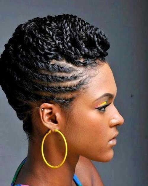 Updo hairstyles for older black ladies