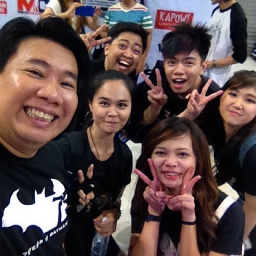 Thanks Vs Project! For the dance act at #toyconph2014