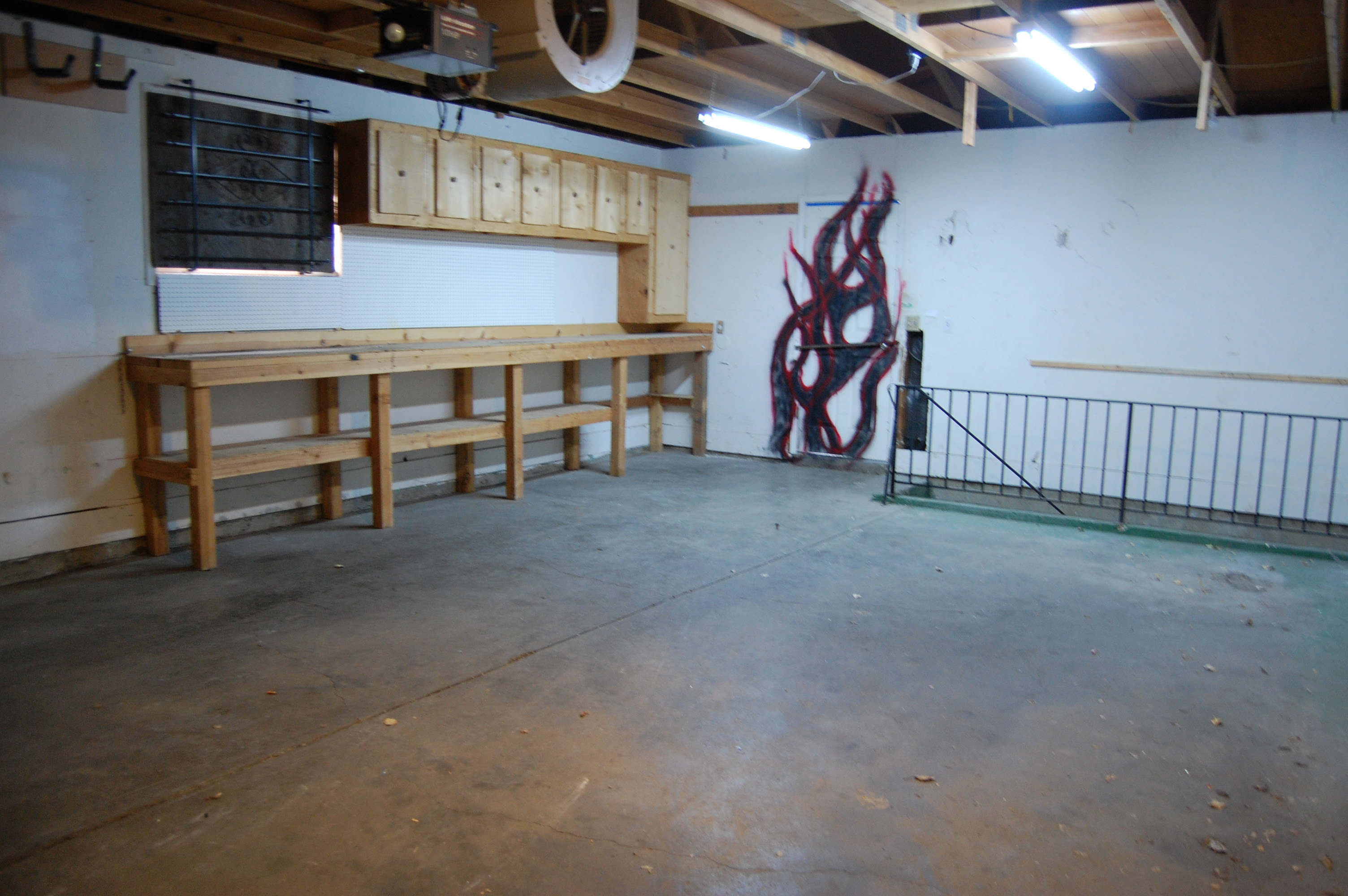 Garage Workbenches And Cabinets Simple Home Decoration