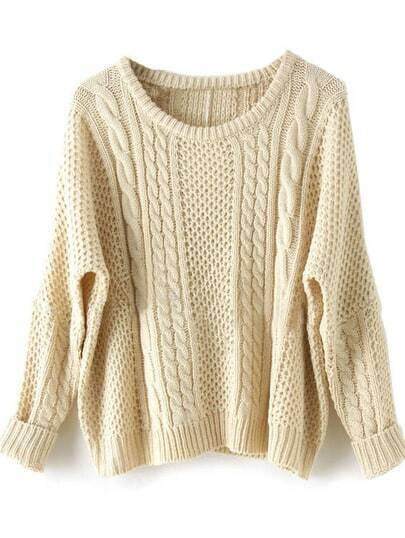 Apricot Batwing Long Sleeve Supersoft Pullovers Sweater pictures