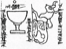 Drawing of a detail from a tablet describing how to make a ritual kettle drum from a bull's hide, Uruk c.200 BC (TCL 6, 47)