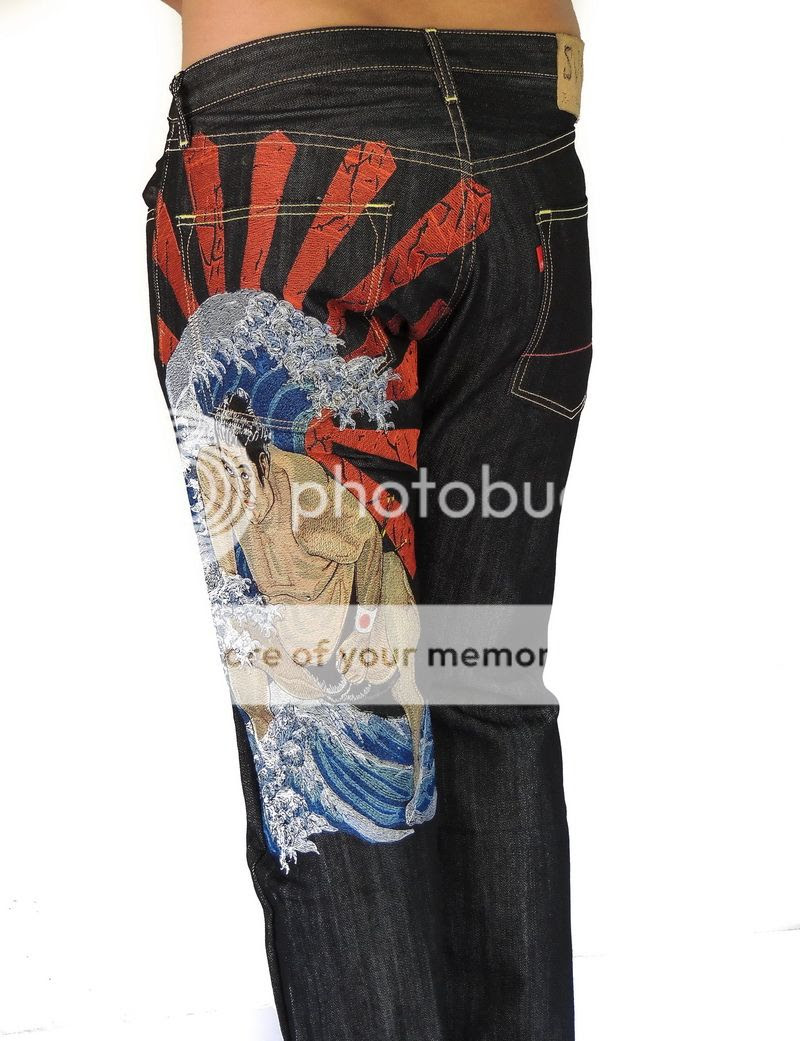 Irezumi ® estados unidos vaqueros de diseño PVP 169 € 279 € tatuaje japón Pants Special sale