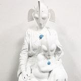 Abell Octovan's "Ultra Renaissance" Ultraman-themed Madonna & Child Sculpture!