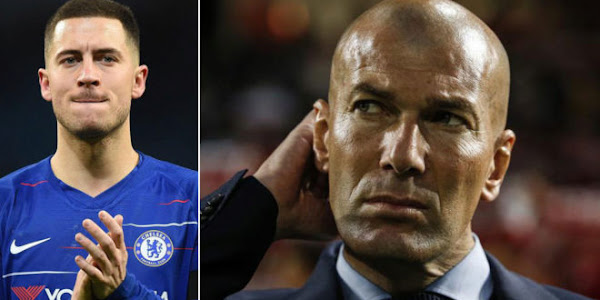 Image result for Zinedine Interested In Becoming Chelsea Manager Gives £200M Condition And Assurance That Hazard Stays In Club