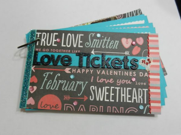 {Crafting Diva} How To: DIY Valentine's Day Coupon Book