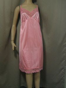 INTIMATES Pink Vintage Full Slip XL