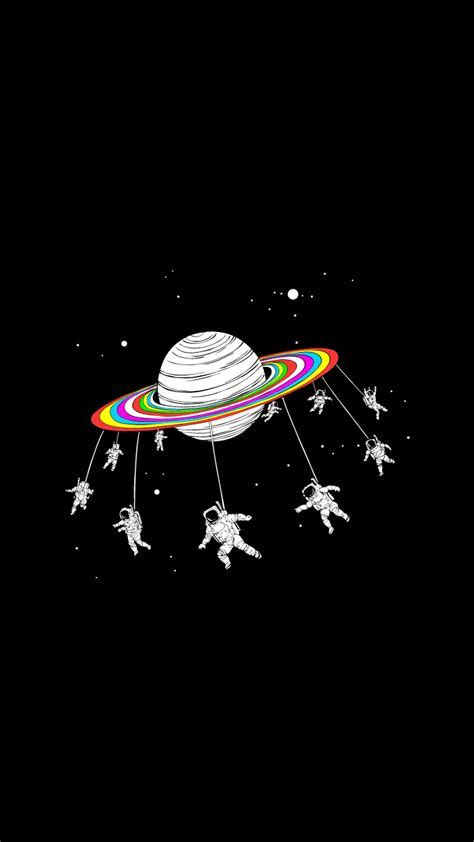 Astronauts Merry Go Round Planet Space iPhone 6 HD Astronauts Merry Go Round Planet Space iPhone 6 HD