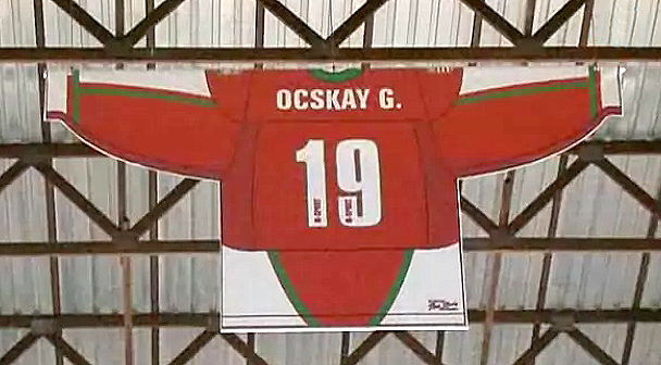Ocskay jersey retirement, Ocskay jersey retirement