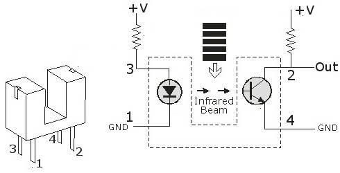 Diseño Electrónico: Circuito para Encoder Sensor Ranurado ... telemecanique sensor wiring diagram 