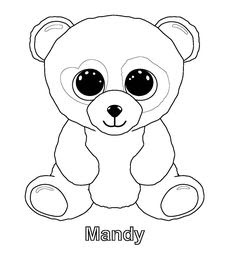 Verbazingwekkend Inspirational Beanie Boo Pepper Coloring Page - Coloring Gratis UT-28