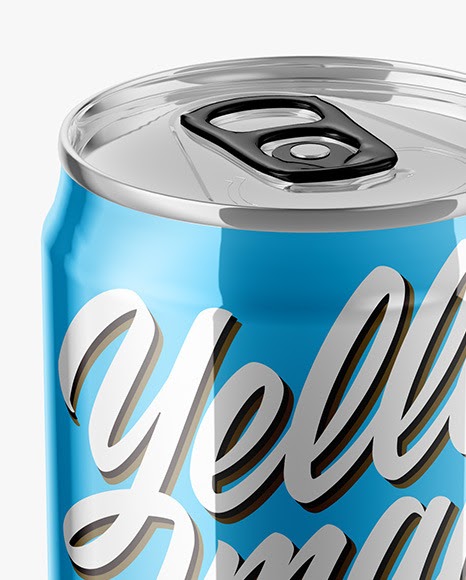 Download Glossy Aluminium Can Mockup Yellowimages Free Psd Mockup Templates PSD Mockup Templates