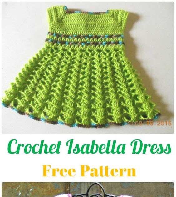 Crochet Fox Patterns: Crochet Isabella Dress Free Pattern