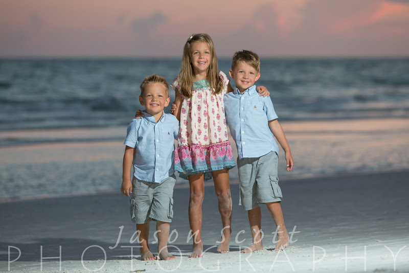 Family Beach Portraits by Jason Scott Photography - Family Pictures on Siesta Key Beach, Longboat Key, Englewood Beach, Venice Beach, or Anna Maria Island