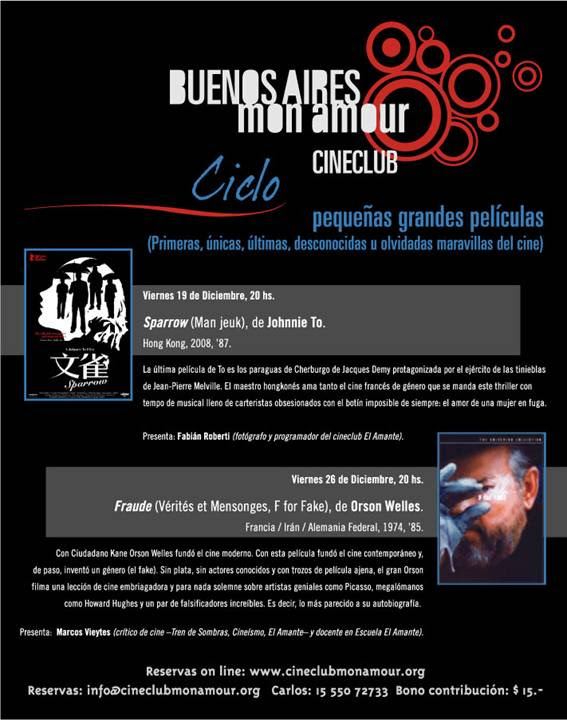 CineClub Buenos Aires MonAmour