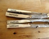Branch Garden Markers Set of 4 - TheSunshineGrove Branch Garden Markers Set of 4 - TheSunshineGrove