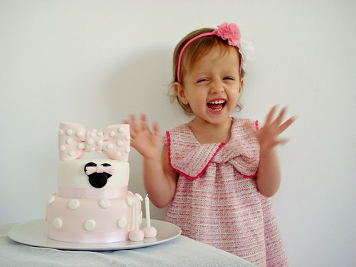 Μinnie mouse cake for my daughters second birthday