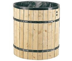 Betonové plotové kůly: Baumax nádoby na vodu