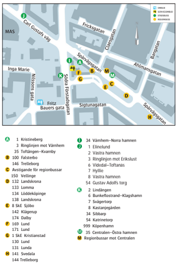 Malmö Centralstation Karta | Karta