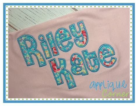 Applique Corner Applique Design, Creativity Applique Font Applique Corner Applique Design, Creativity Applique Font