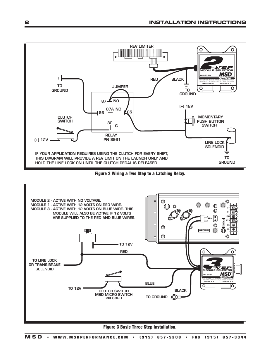 Msd 2 Step Wiring Diagram - Wiring Diagram Schemas