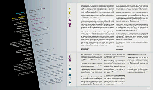 Magazine Layout and Typography Inspiration