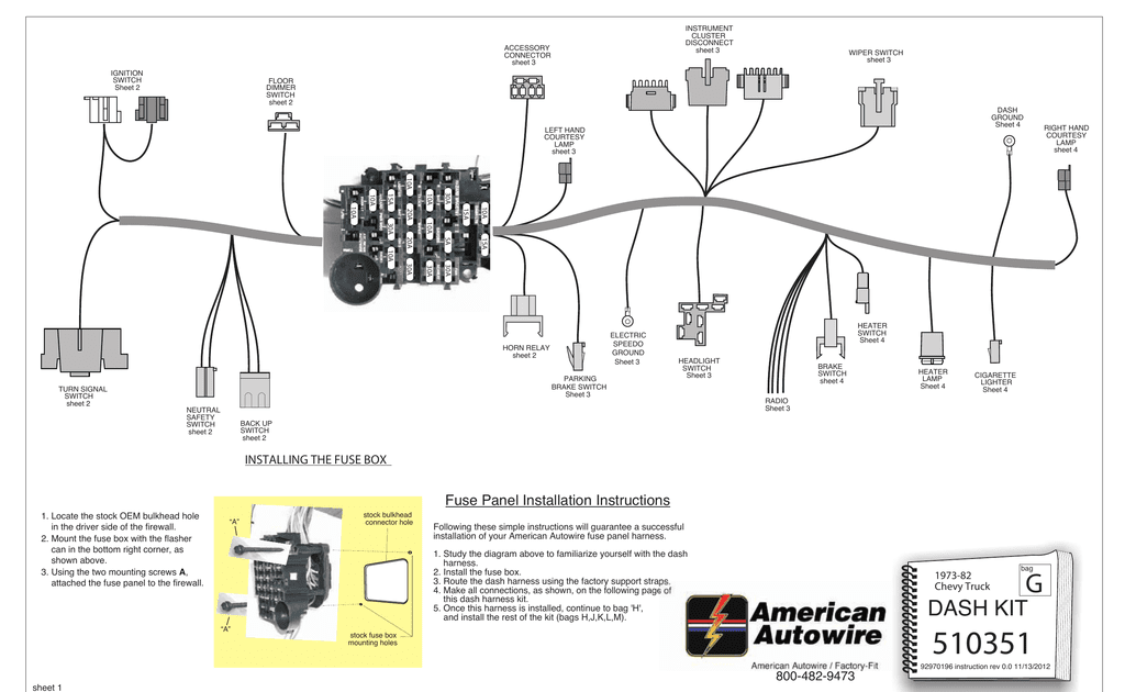 82 Chevy Fuse Box Wiring Diagram - espressorose