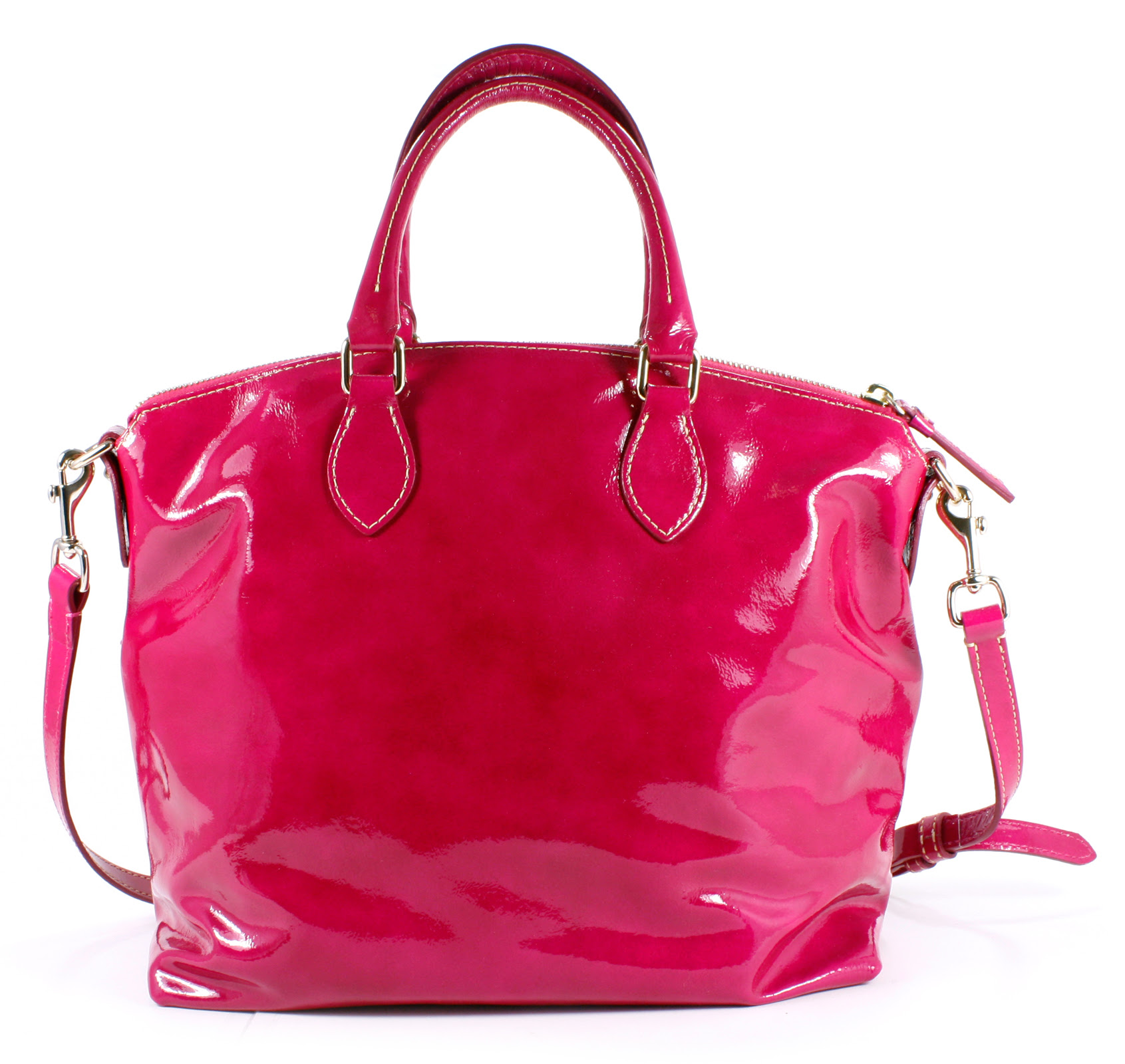 Bolsos De Trapillo: Pink Leather Dooney Bourke Handbag