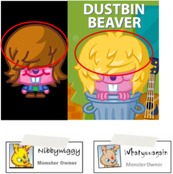 Moshi Monsters Dustbin Beaver
