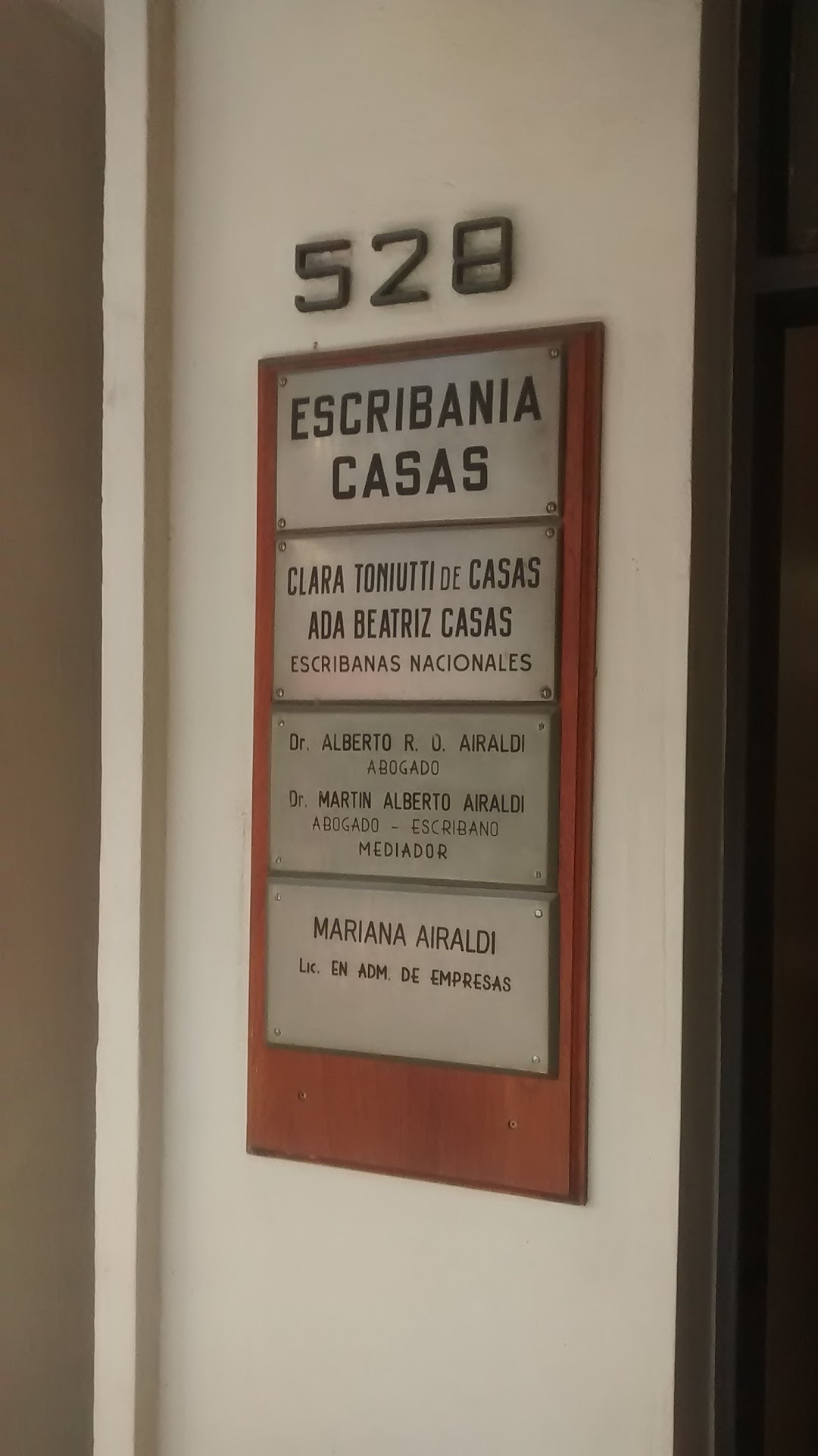 Escribania Casas
