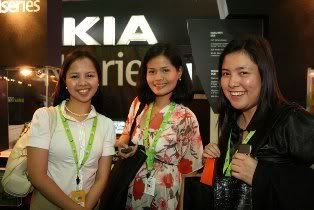 Us three at the Exhibit Hall