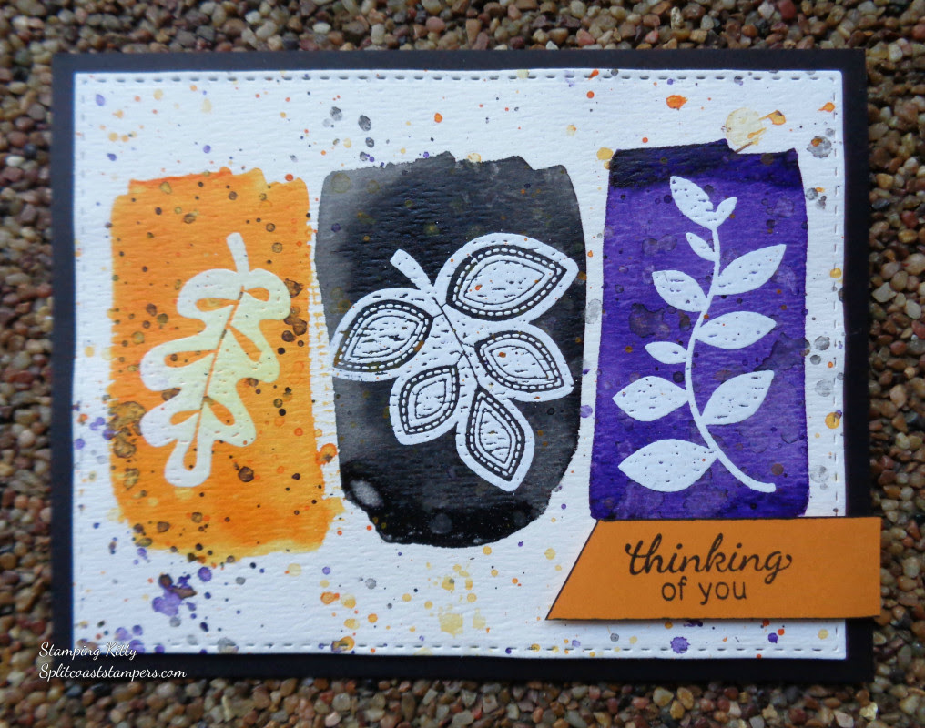 Thinking of You by Stamping Kitty features Falling into Autumn by Newton's Nook Designs; #newtonsnook