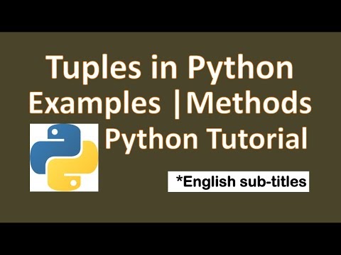 Python Tutorial 17 | Tuples